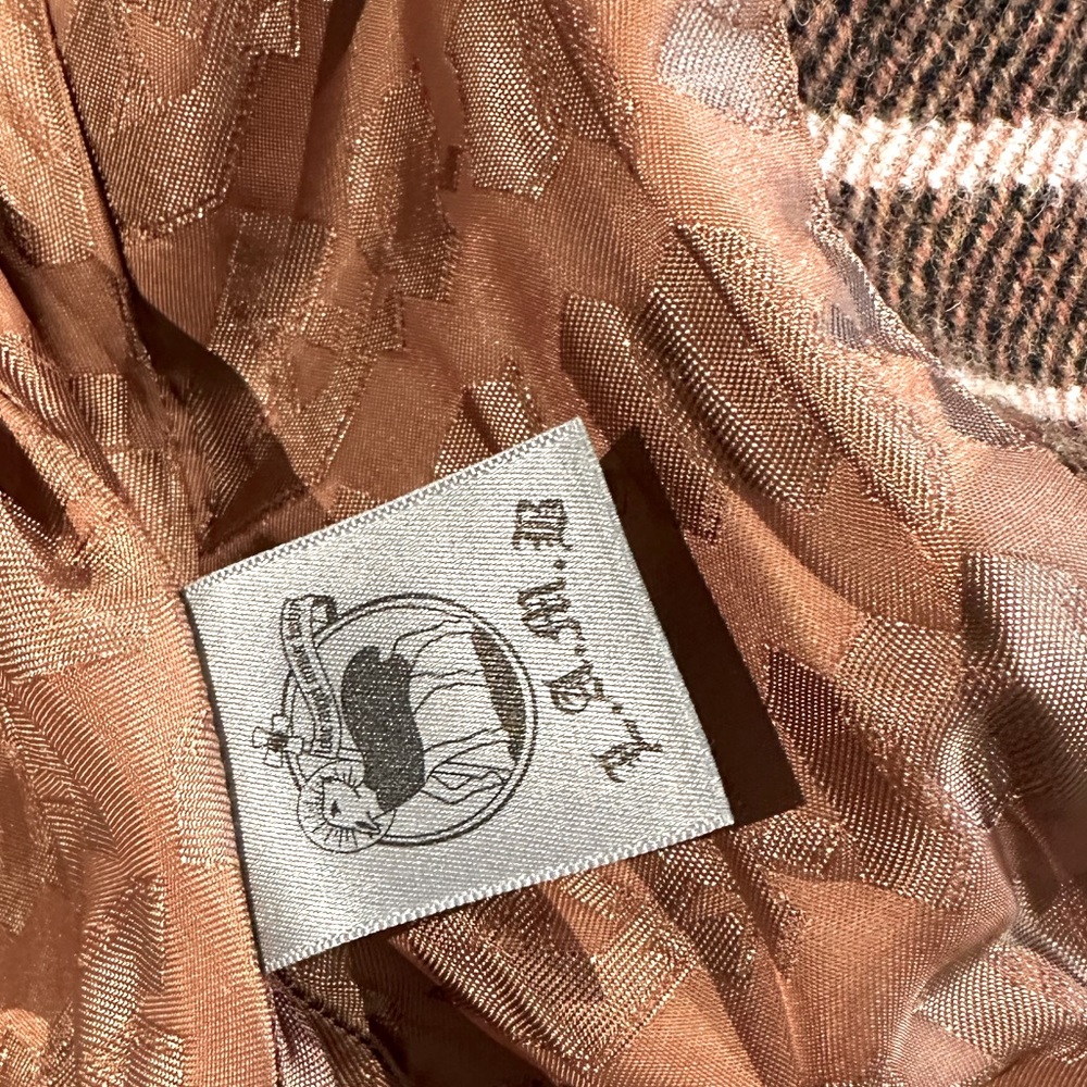 Rare- Vintage- L.A.M.B. Plaid jacket size 6 blazer coat - Picture 8 of 11